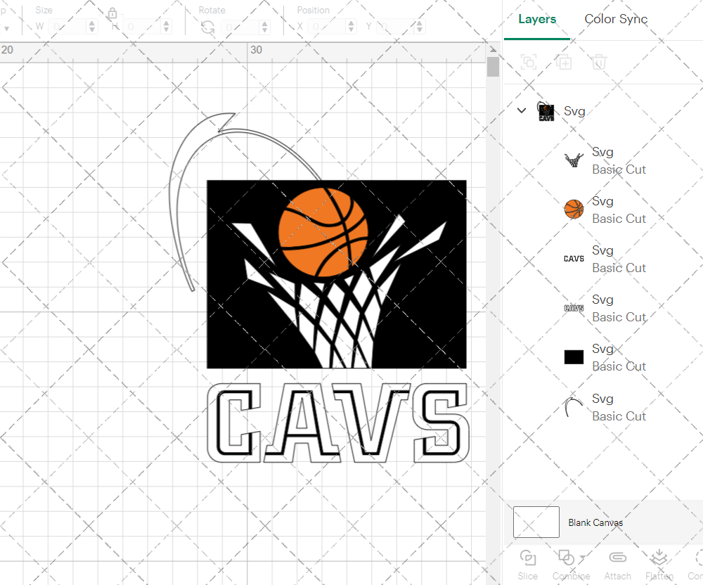 Cleveland Cavaliers Alternate 1994 002, Svg, Dxf, Eps, Png - SvgShopArt