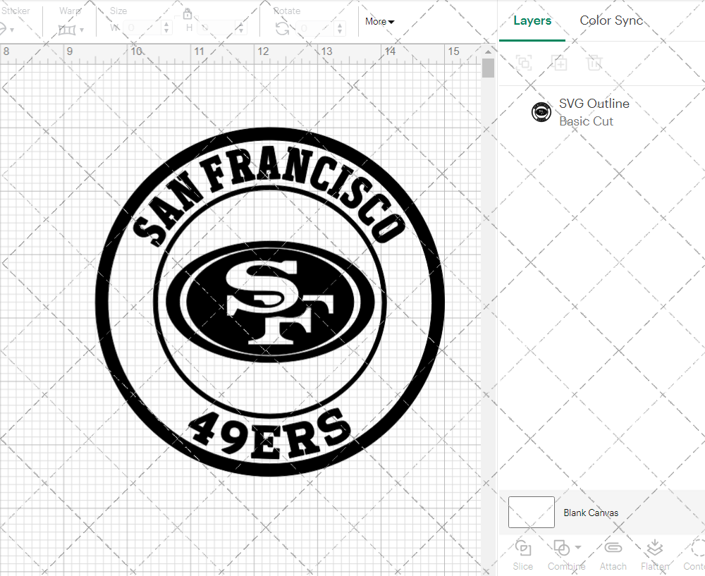 San Francisco 49Ers Circle 2009, Svg, Dxf, Eps, Png - SvgShopArt