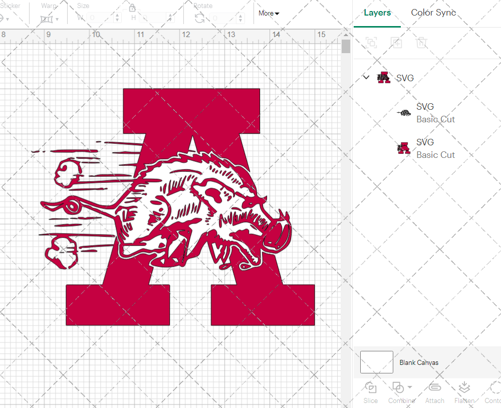 Arkansas Razorbacks Alternate 1938, Svg, Dxf, Eps, Png - SvgShopArt