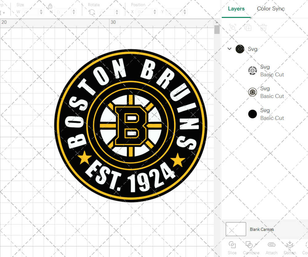 Boston Bruins Circle 2007 007, Svg, Dxf, Eps, Png - SvgShopArt