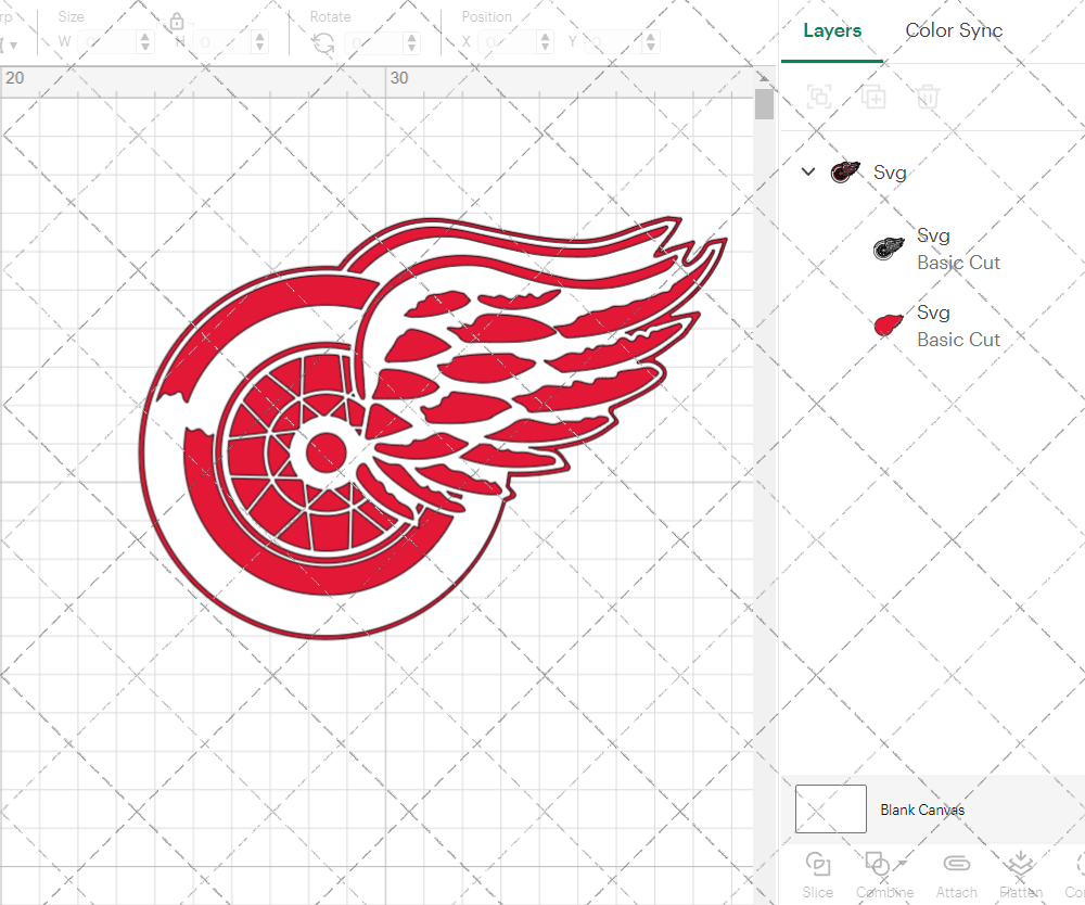 Detroit Red Wings 1932, Svg, Dxf, Eps, Png - SvgShopArt