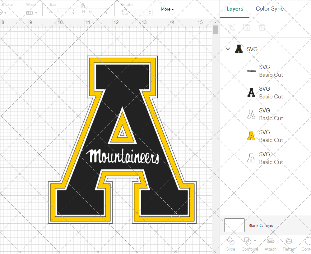 Appalachian State Mountaineers Alternate 2013, Svg, Dxf, Eps, Png - SvgShopArt