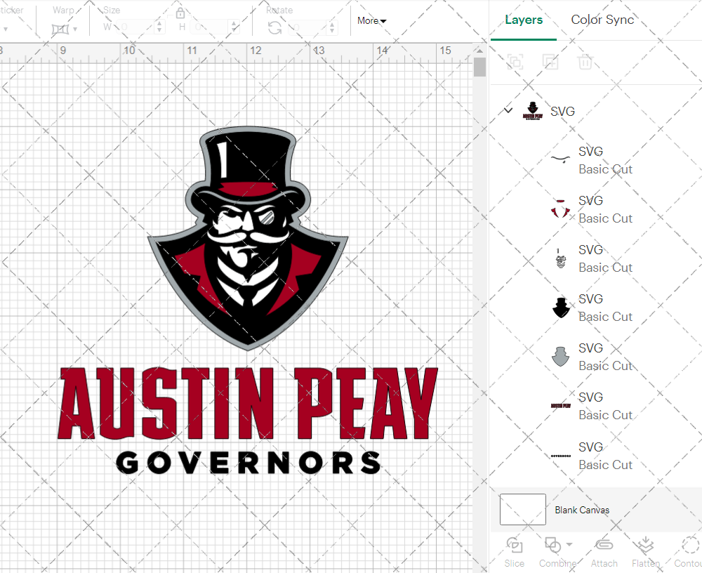 Austin Peay Governors Alternate 2014 006, Svg, Dxf, Eps, Png- SvgShopArt