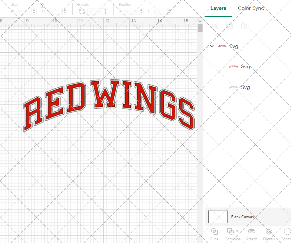 Detroit Red Wings Concept Wordmark, Svg, Dxf, Eps, Png - SvgShopArt