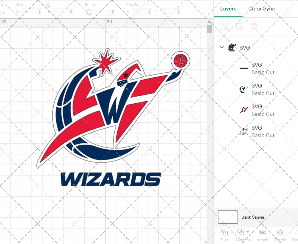 Washington Wizards 2011, Svg, Dxf, Eps, Png - SvgShopArt