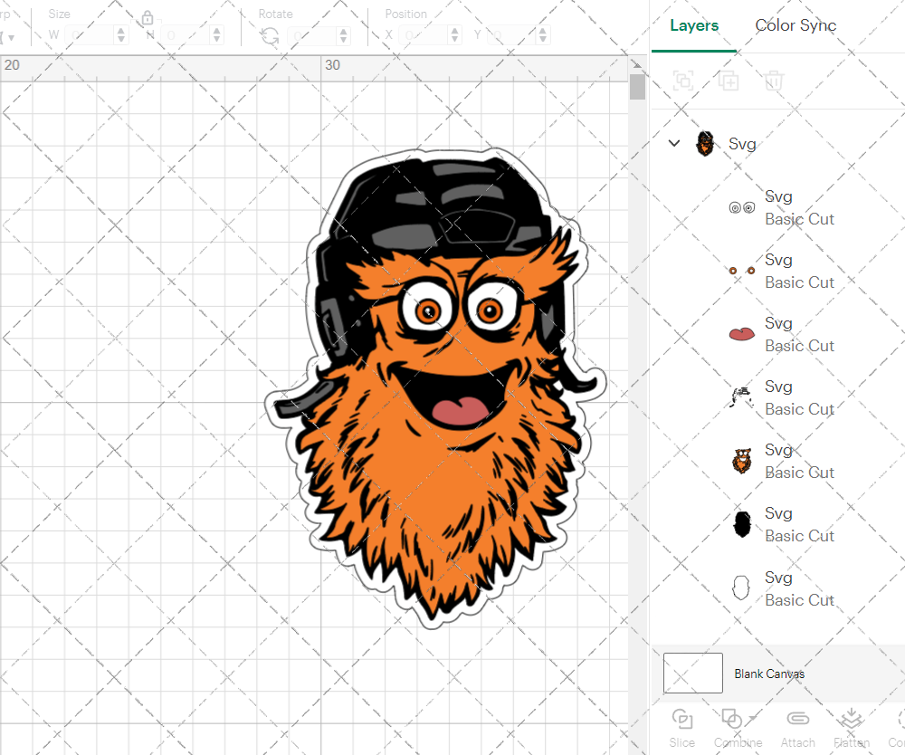 Philadelphia Flyers Mascot Gritty, Svg, Dxf, Eps, Png - SvgShopArt