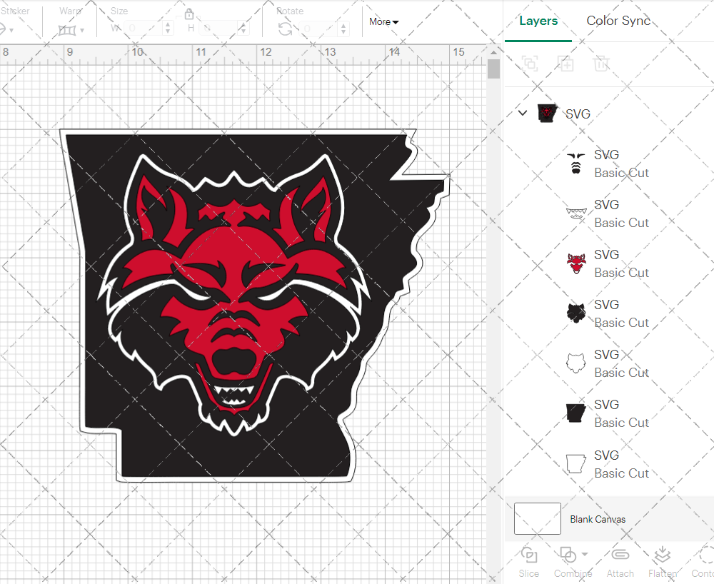 Arkansas State Red Wolves Misc 2017, Svg, Dxf, Eps, Png - SvgShopArt