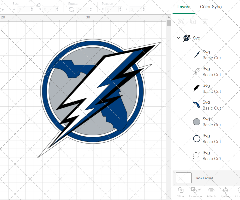 Tampa Bay Lightning Alternate 2007, Svg, Dxf, Eps, Png - SvgShopArt