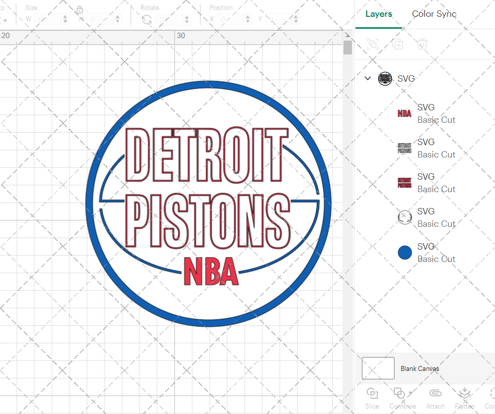 Detroit Pistons 1974, Svg, Dxf, Eps, Png - SvgShopArt