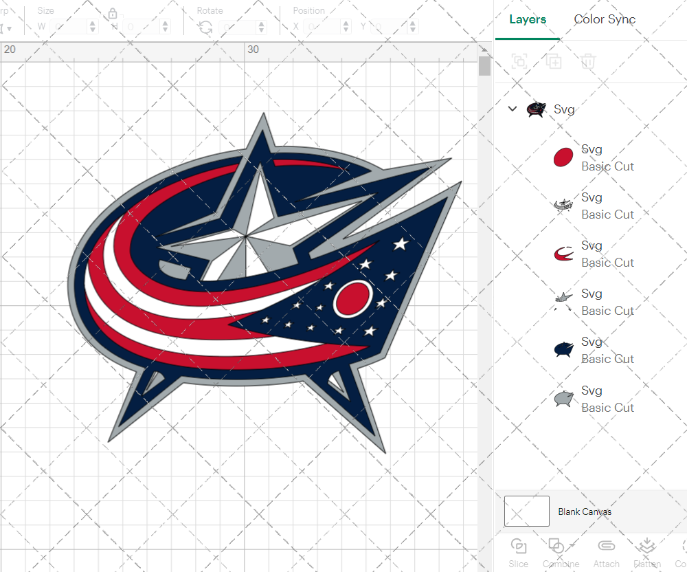 Columbus Blue Jackets 2007, Svg, Dxf, Eps, Png - SvgShopArt