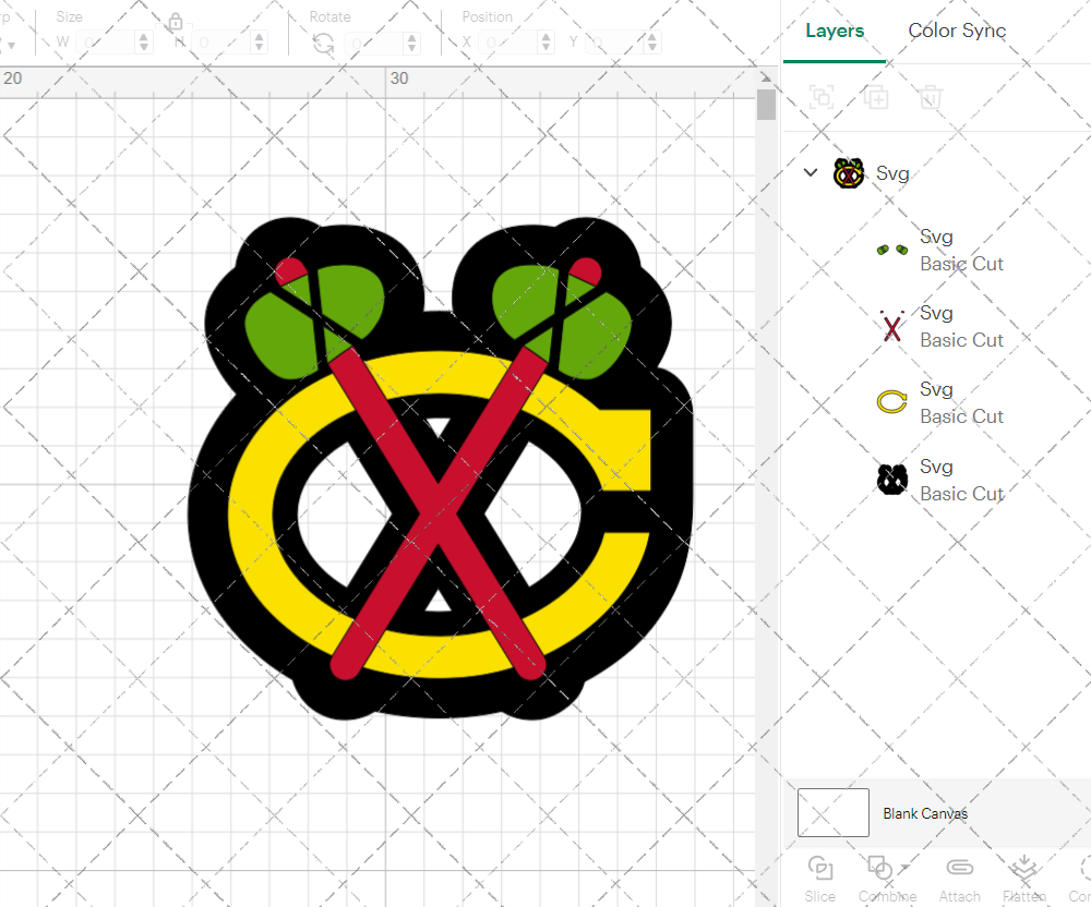 Chicago Blackhawks Alternate 1997 002, Svg, Dxf, Eps, Png - SvgShopArt