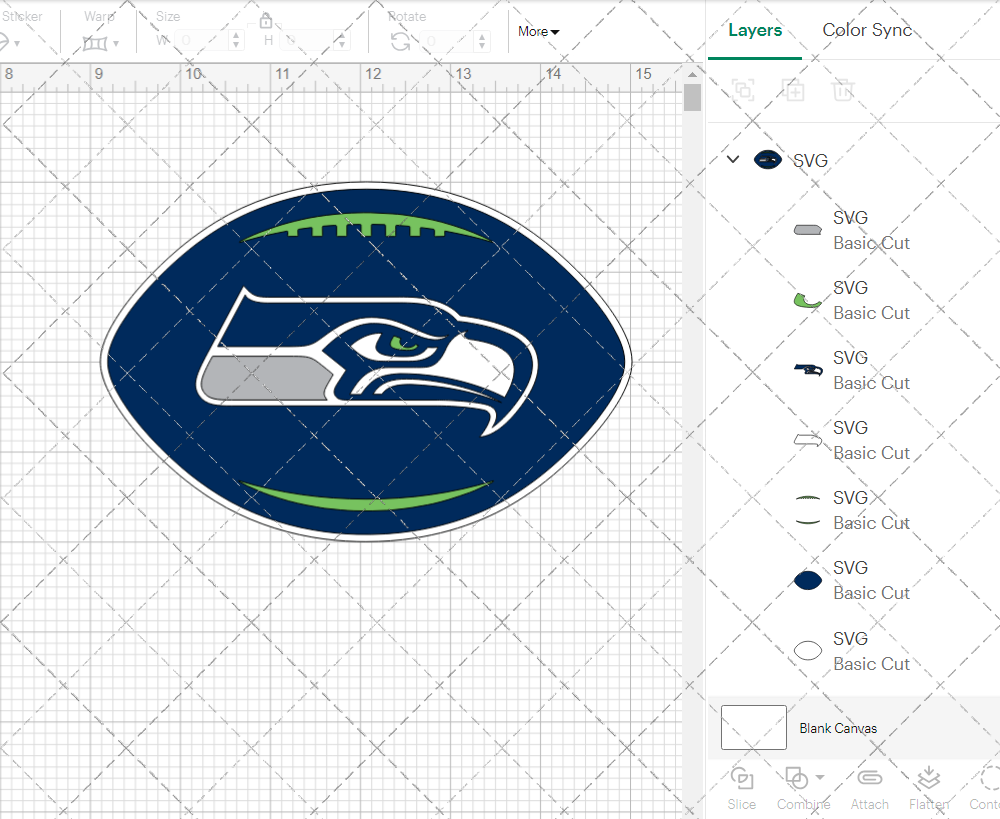 Seattle Seahawks Concept 2012 008, Svg, Dxf, Eps, Png - SvgShopArt