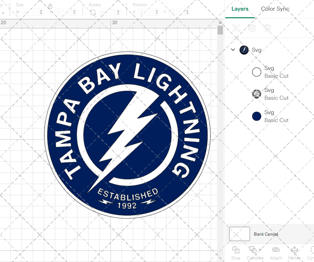 Tampa Bay Lightning Alternate 2018 002, Svg, Dxf, Eps, Png - SvgShopArt