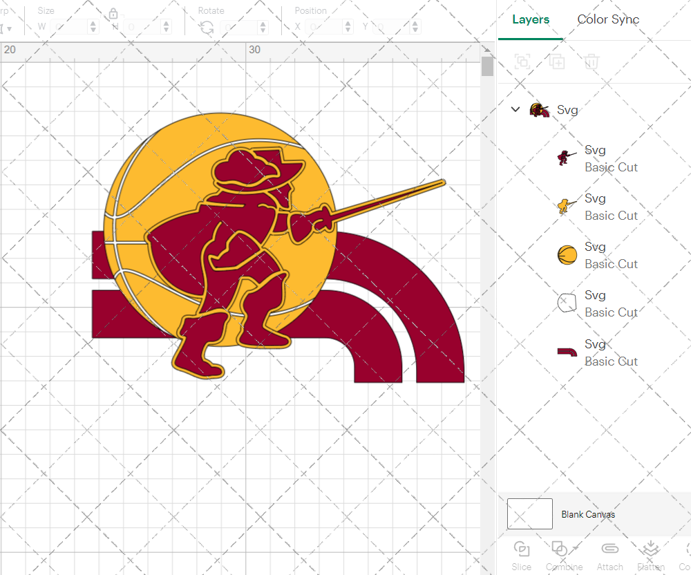 Cleveland Cavaliers Alternate 1974 002, Svg, Dxf, Eps, Png - SvgShopArt