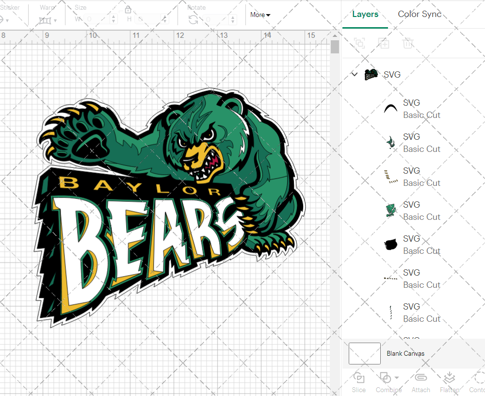 Baylor Bears 1997, Svg, Dxf, Eps, Png - SvgShopArt