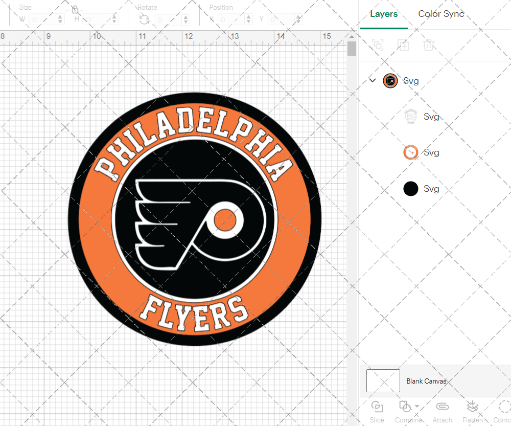 Philadelphia Flyers Circle 1999, Svg, Dxf, Eps, Png - SvgShopArt