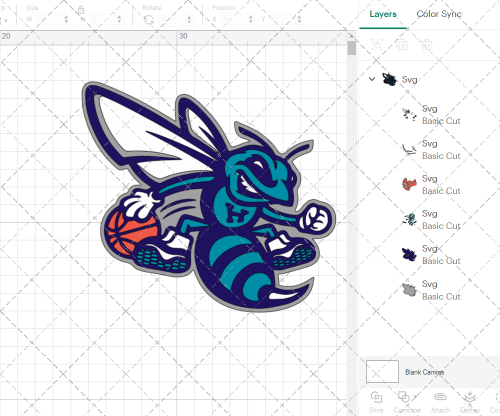 Charlotte Hornets Mascot Hugo 2014 004, Svg, Dxf, Eps, Png - SvgShopArt