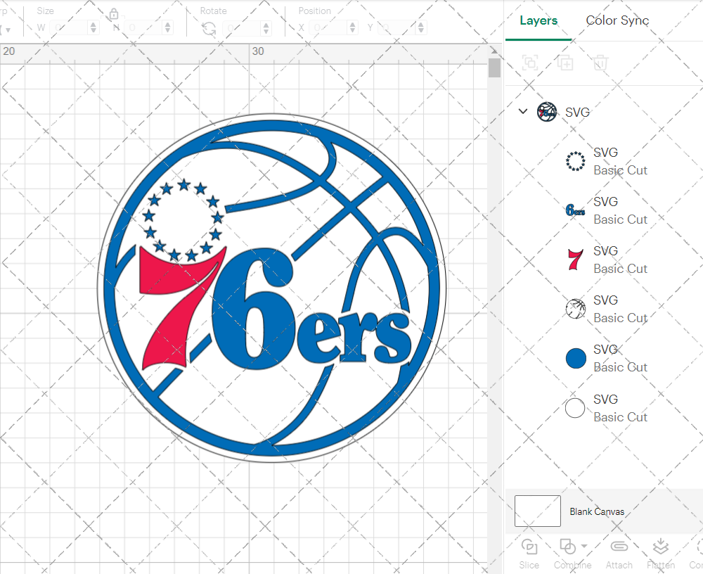 Philadelphia 76ers Alternate 2015, Svg, Dxf, Eps, Png - SvgShopArt