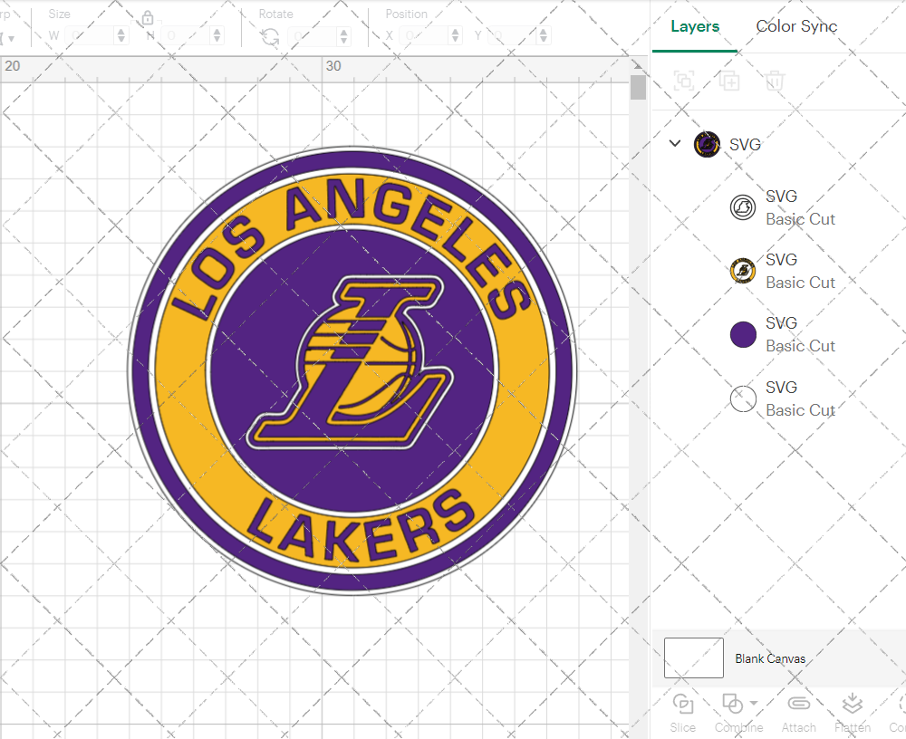 Los Angeles Lakers Circle 2001, Svg, Dxf, Eps, Png - SvgShopArt