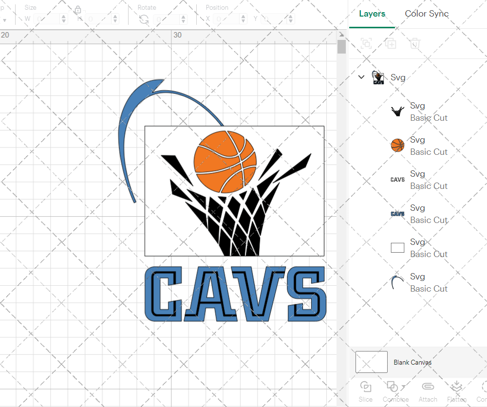 Cleveland Cavaliers Alternate 1994 003, Svg, Dxf, Eps, Png - SvgShopArt