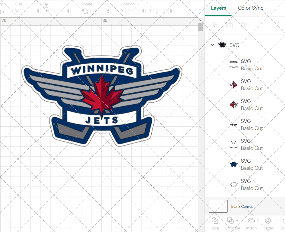 Winnipeg Jets Alternate 2011, Svg, Dxf, Eps, Png - SvgShopArt