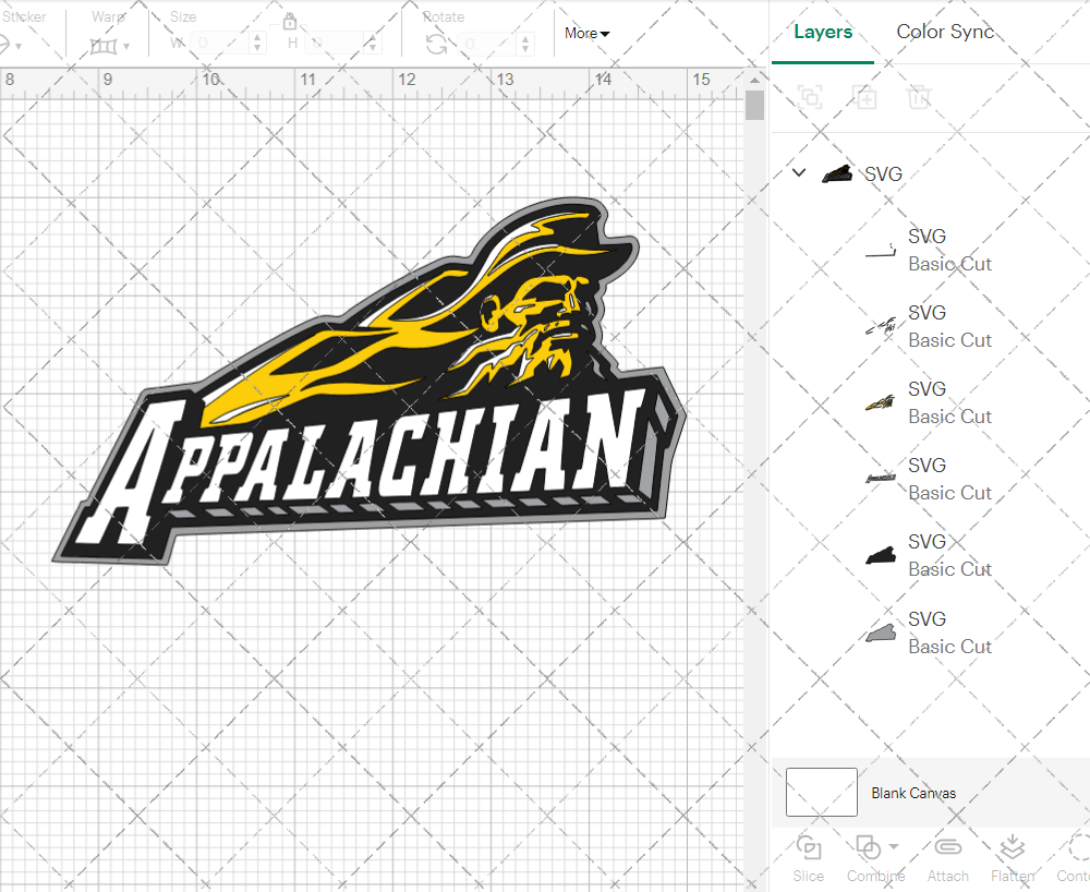 Appalachian State Mountaineers Alternate 1999, Svg, Dxf, Eps, Png - SvgShopArt