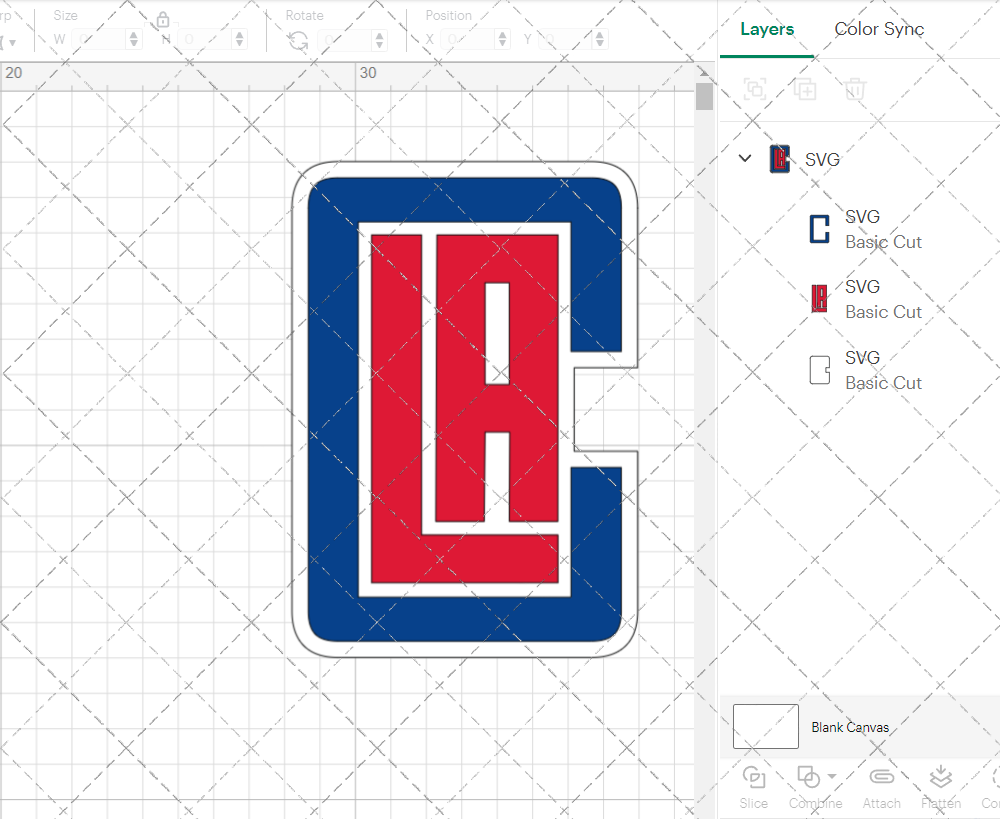 Los Angeles Clippers Alternate 2018 002, Svg, Dxf, Eps, Png - SvgShopArt