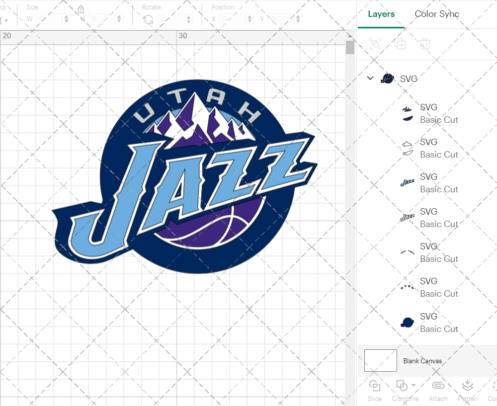 Utah Jazz 2004, Svg, Dxf, Eps, Png - SvgShopArt