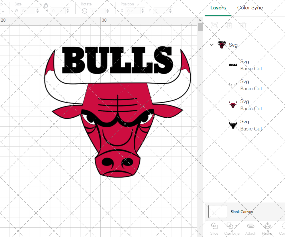 Chicago Bulls Alternate 1966 002, Svg, Dxf, Eps, Png - SvgShopArt