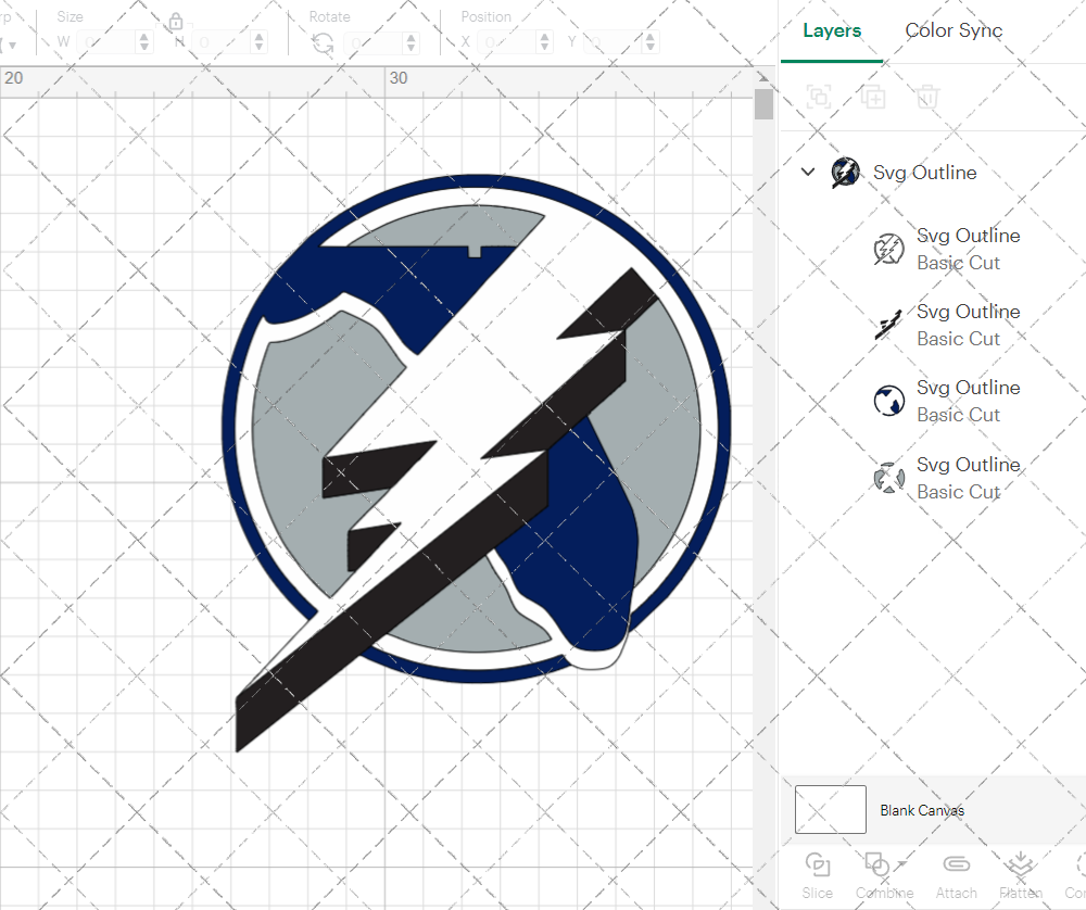 Tampa Bay Lightning Alternate 1992, Svg, Dxf, Eps, Png - SvgShopArt