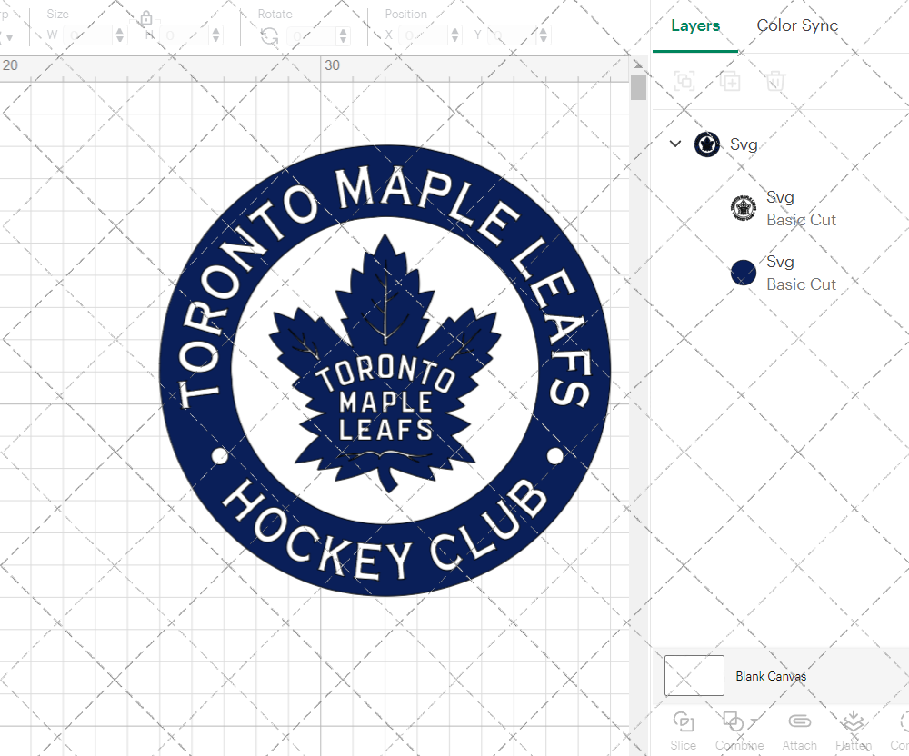 Toronto Maple Leafs Circle 2016 004, Svg, Dxf, Eps, Png - SvgShopArt