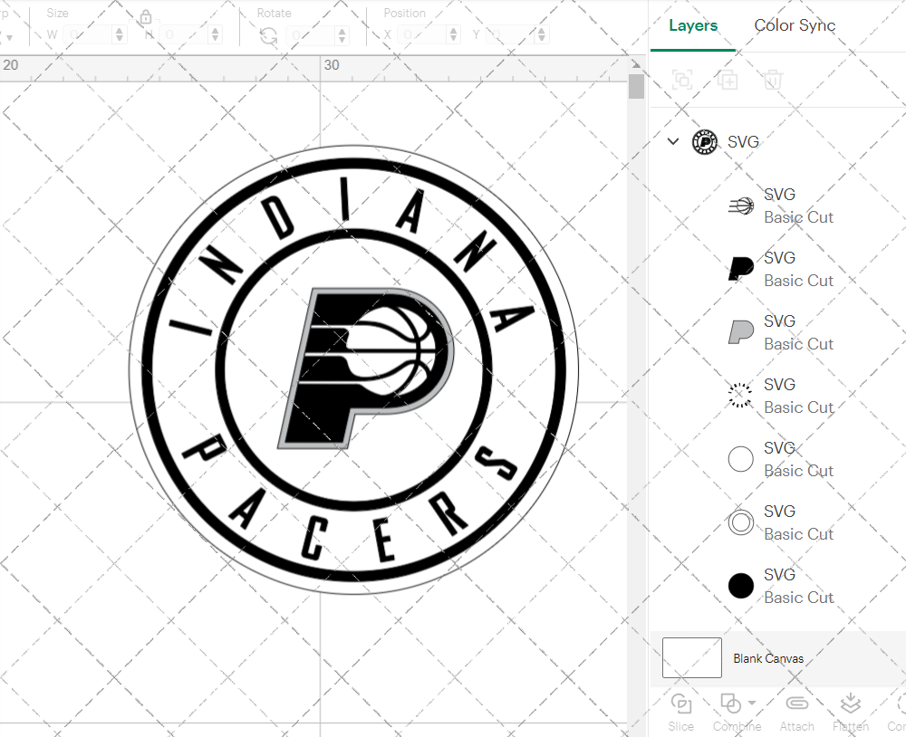 Indiana Pacers Concept 2017 005, Svg, Dxf, Eps, Png - SvgShopArt