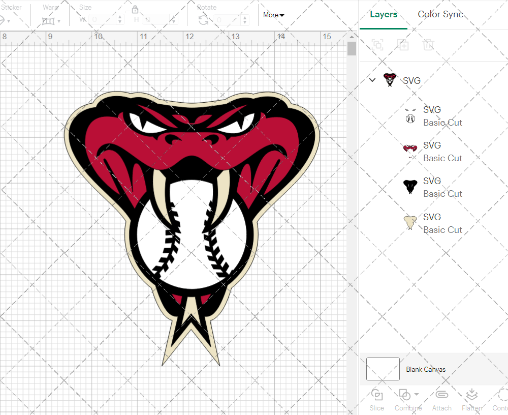 Arizona Diamondbacks Alternate 2016 002, Svg, Dxf, Eps, Png - SvgShopArt