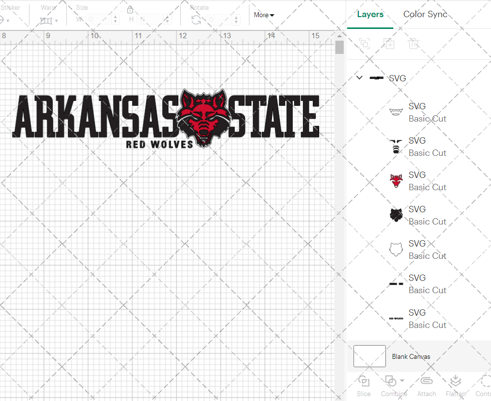 Arkansas State Red Wolves Alternate 2017 002, Svg, Dxf, Eps, Png - SvgShopArt