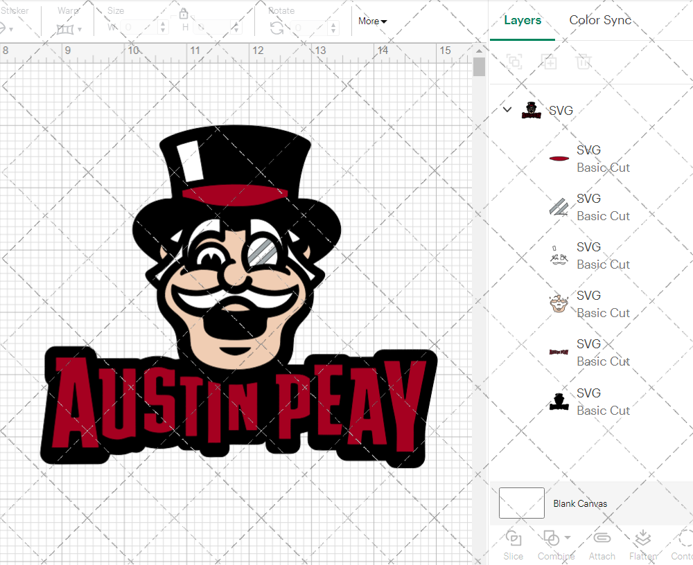 Austin Peay Governors Mascot 2015 003, Svg, Dxf, Eps, Png - SvgShopArt