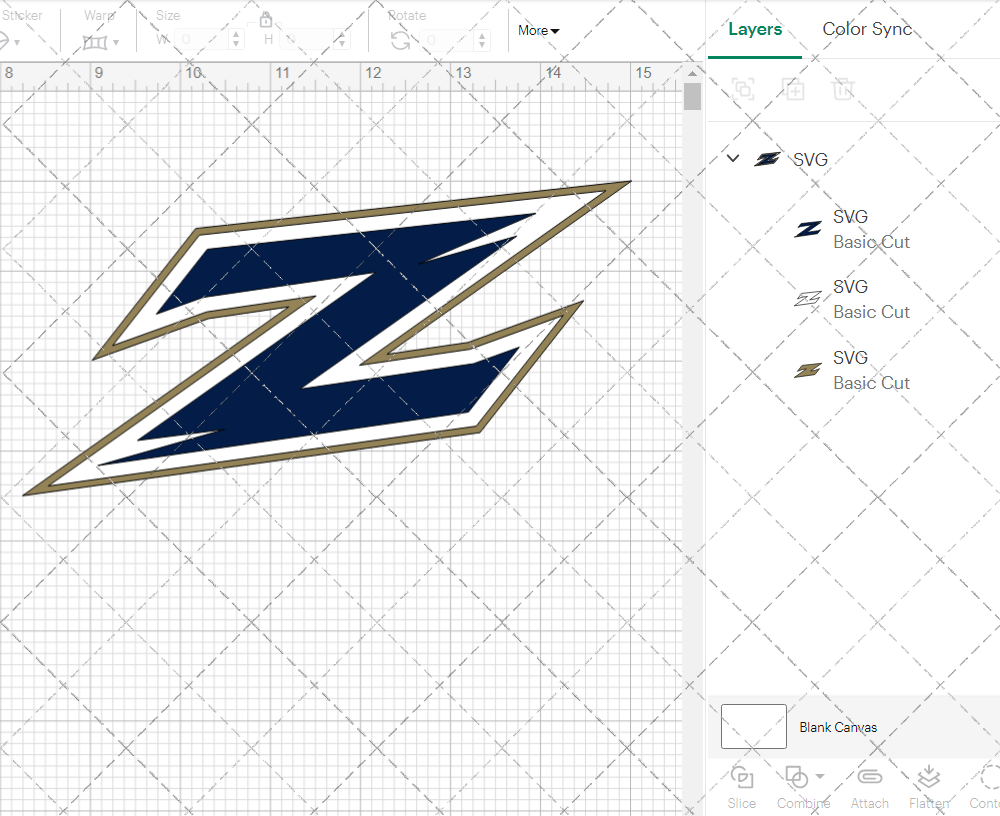 Akron Zips Alternate 2015 002, Svg, Dxf, Eps, Png - SvgShopArt