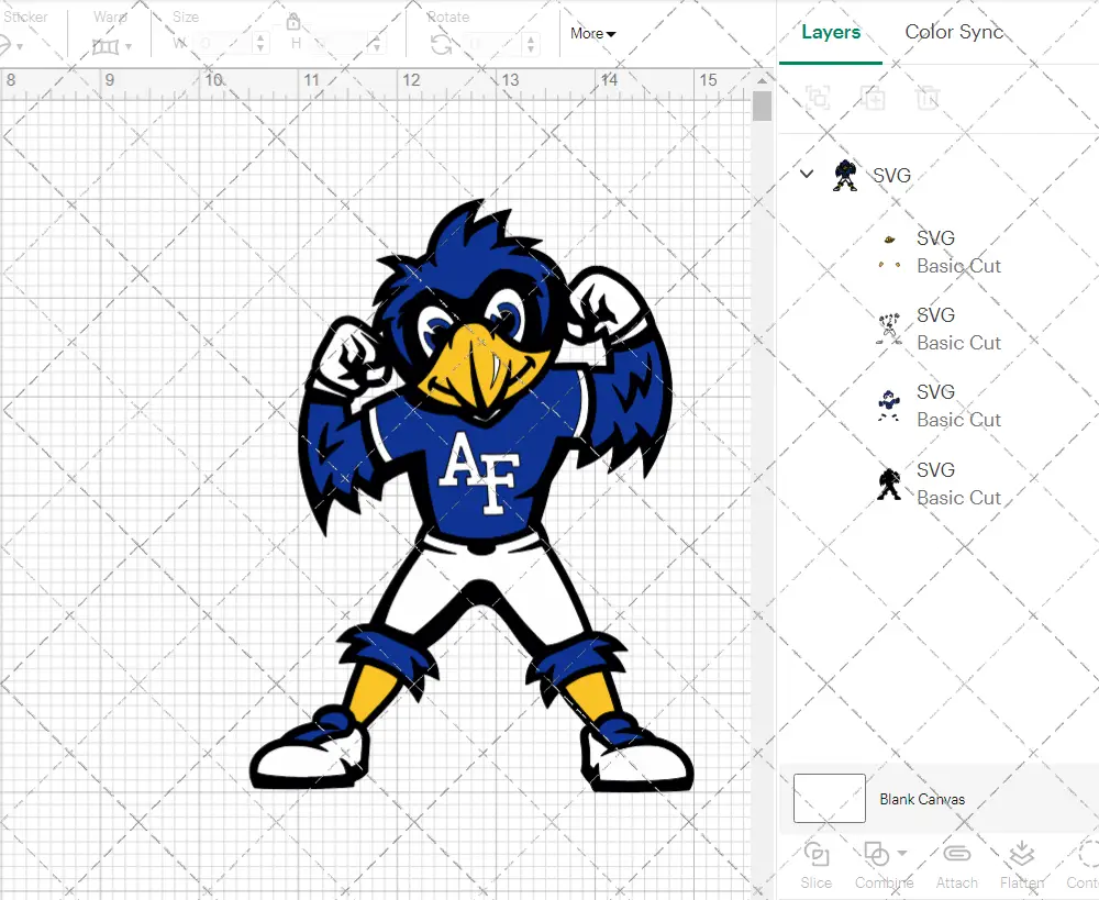 Air Force Falcons Mascot 2021, Svg, Dxf, Eps, Png - SvgShopArt