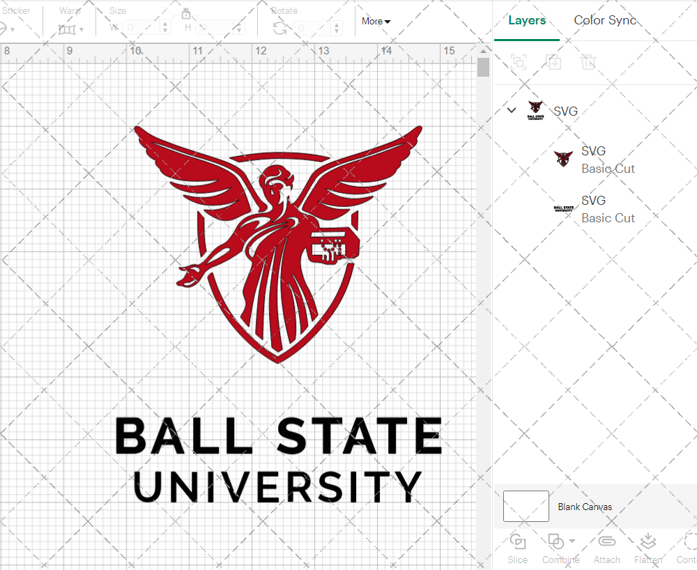 Ball State Cardinals Misc 2015, Svg, Dxf, Eps, Png - SvgShopArt