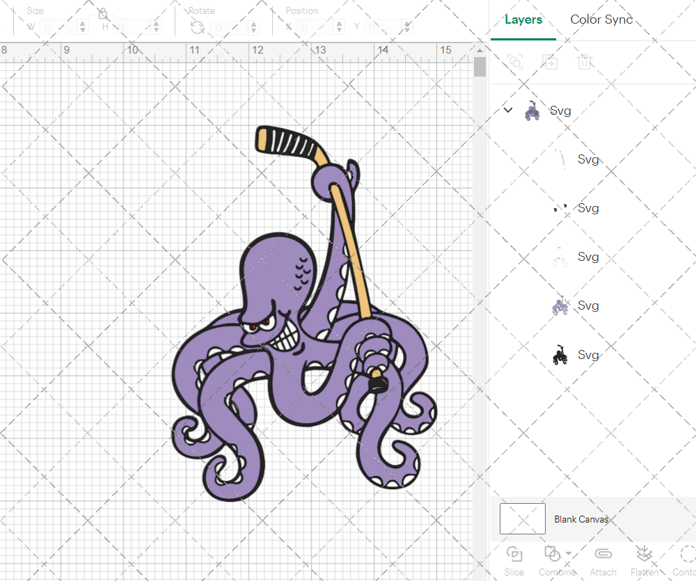 Detroit Red Wings Mascot Al the Octopus, Svg, Dxf, Eps, Png - SvgShopArt