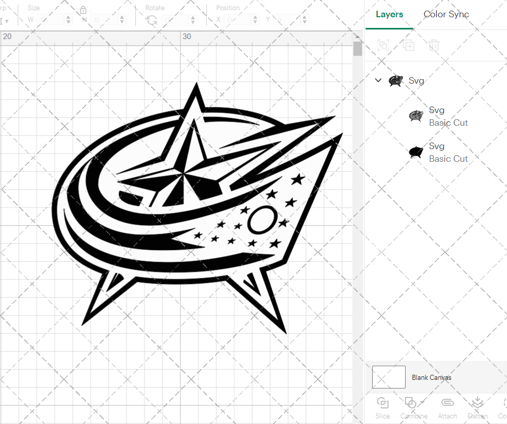 Columbus Blue Jackets Concept 2007 012, Svg, Dxf, Eps, Png - SvgShopArt