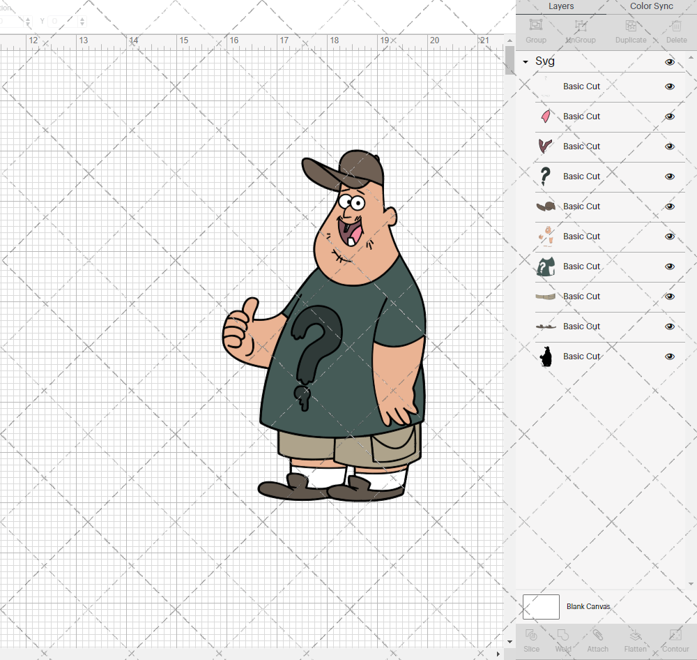 Soos Ramirez - Gravity Falls, Svg, Dxf, Eps, Png - SvgShopArt