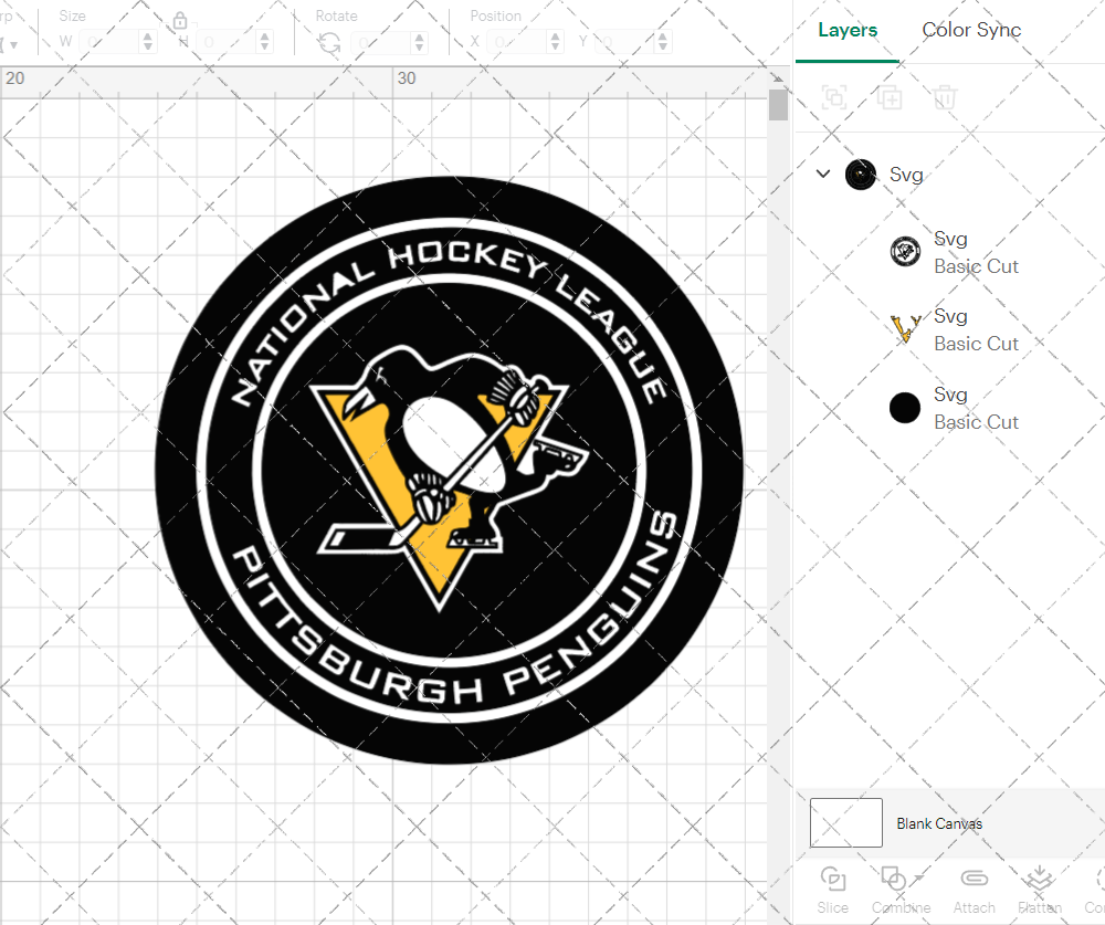 Pittsburgh Penguins Circle 2016 2003, Svg, Dxf, Eps, Png - SvgShopArt