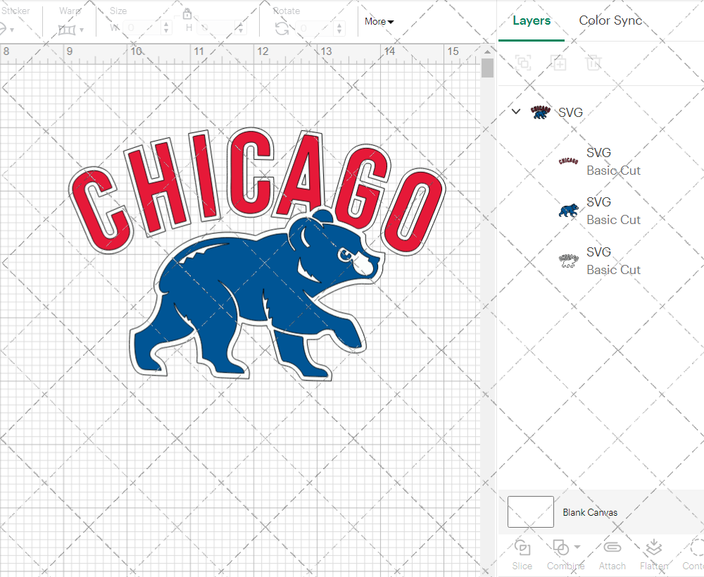 Chicago Cubs Concept 1997 003, Svg, Dxf, Eps, Png - SvgShopArt