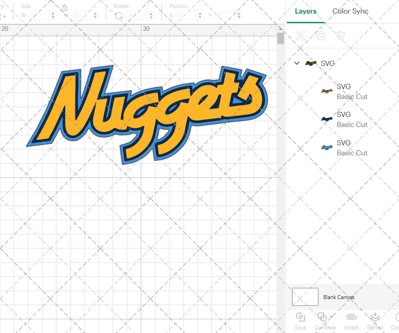 Denver Nuggets Wordmark 2005, Svg, Dxf, Eps, Png - SvgShopArt