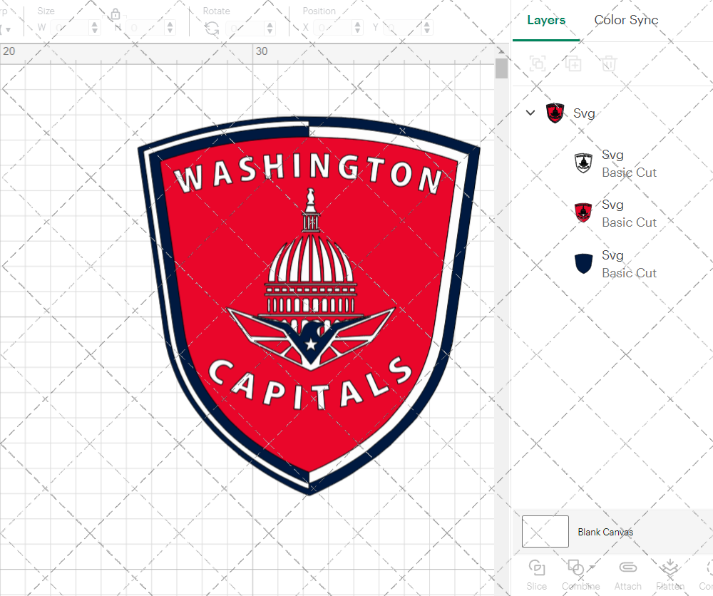 Washington Capitals Concept 2007 007, Svg, Dxf, Eps, Png - SvgShopArt