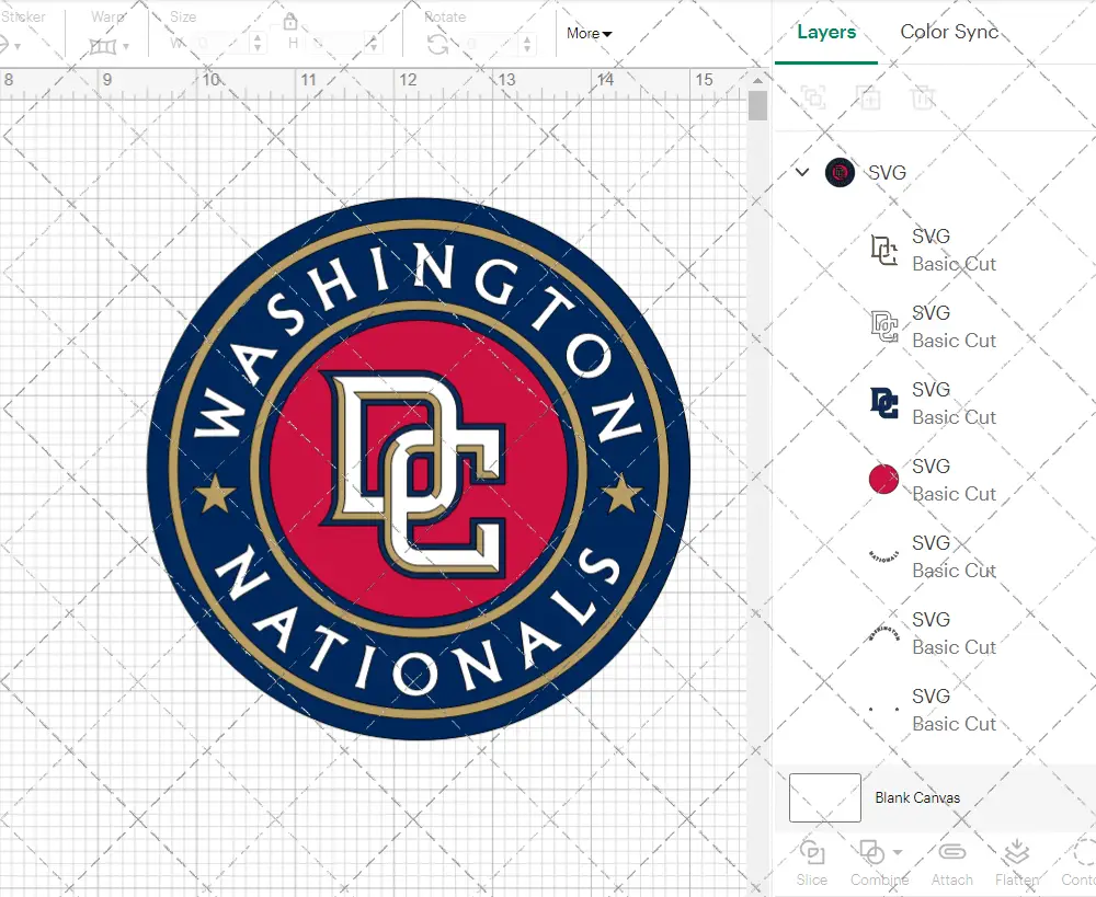 Washington Nationals Alternate 2005, Svg, Dxf, Eps, Png - SvgShopArt