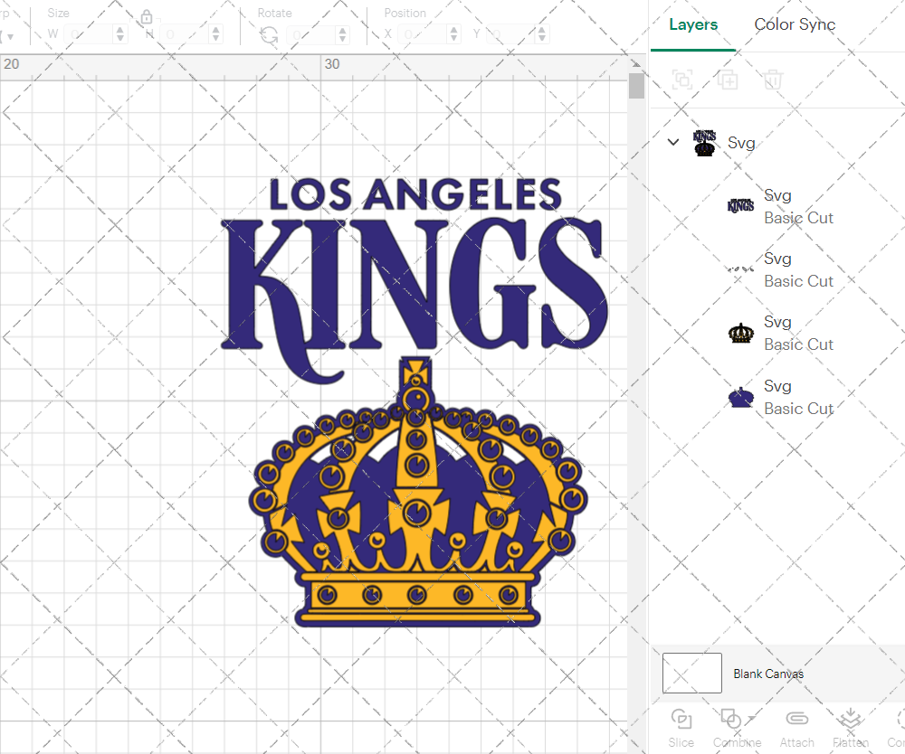 Los Angeles Kings Concept 1967, Svg, Dxf, Eps, Png - SvgShopArt