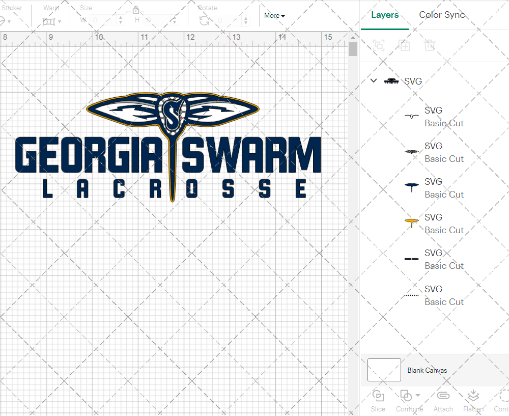 Georgia Swarm Secondary 2019, Svg, Dxf, Eps, Png - SvgShopArt