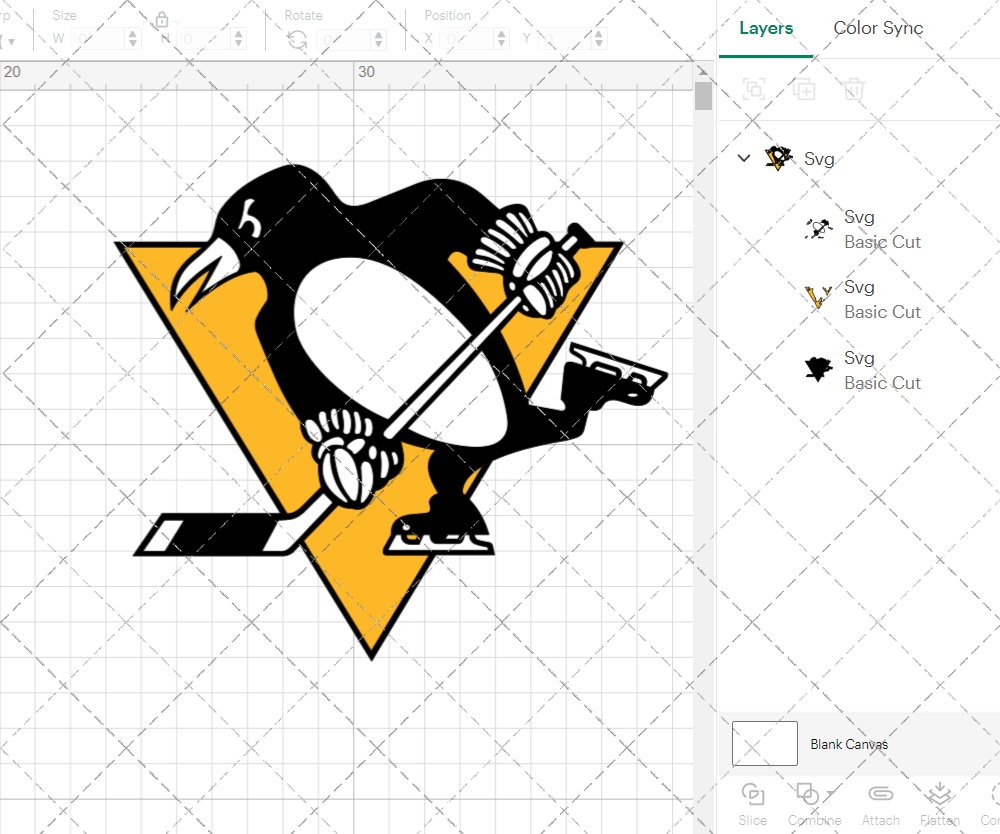 Pittsburgh Penguins 1981, Svg, Dxf, Eps, Png - SvgShopArt