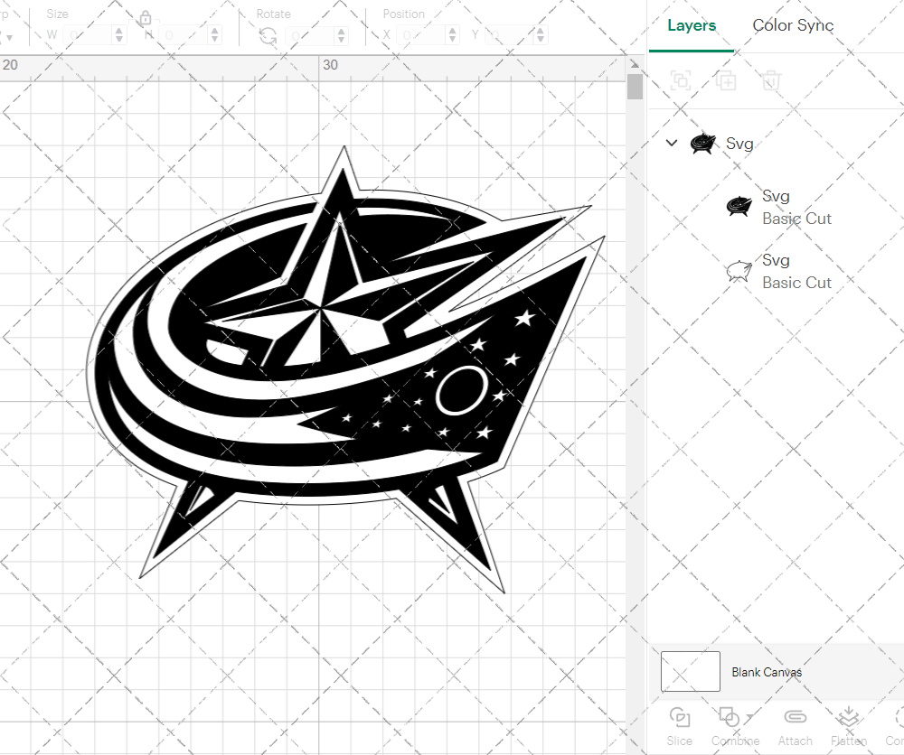 Columbus Blue Jackets Concept 2007 013, Svg, Dxf, Eps, Png - SvgShopArt